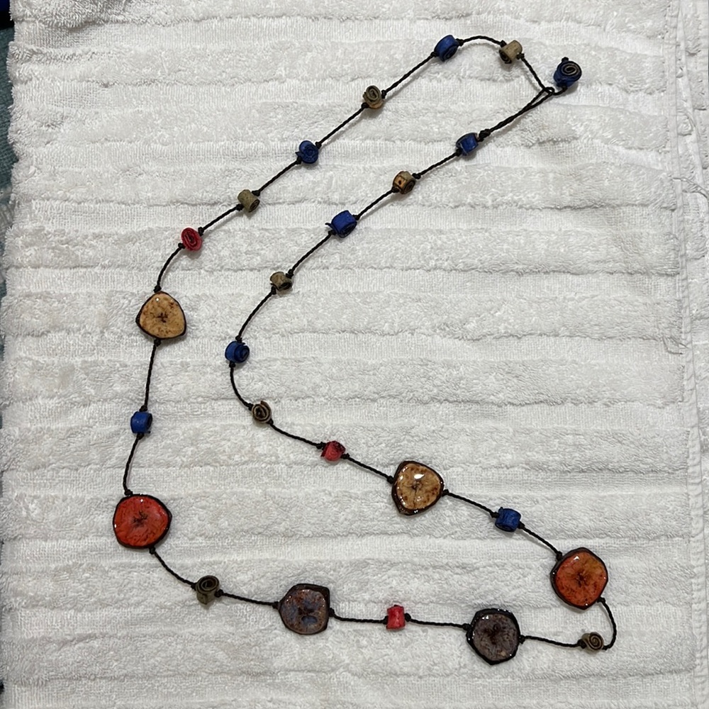 Artesanal necklace from Costa Rica